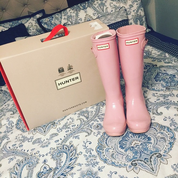 poshmark hunter rain boots